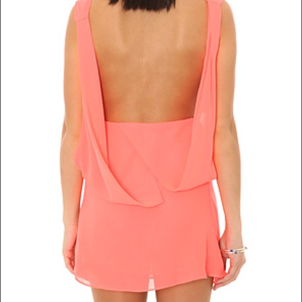 Backless summer dress